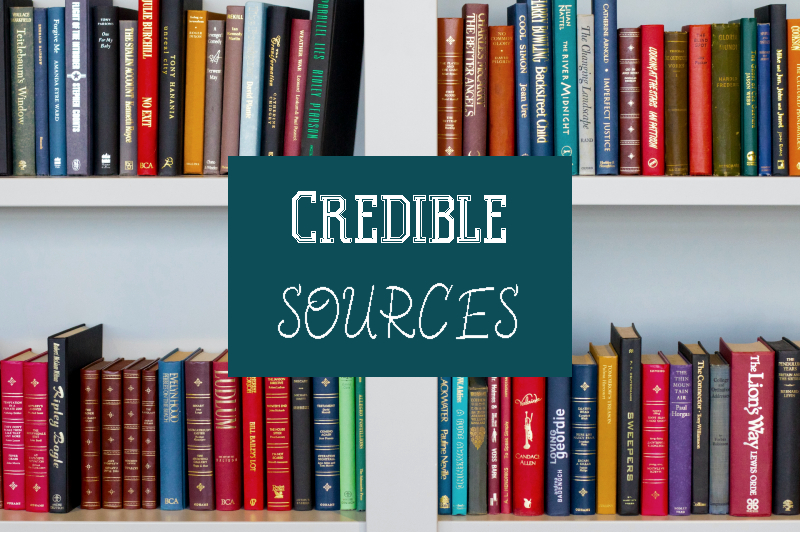 what are credible sources of information for a research paper